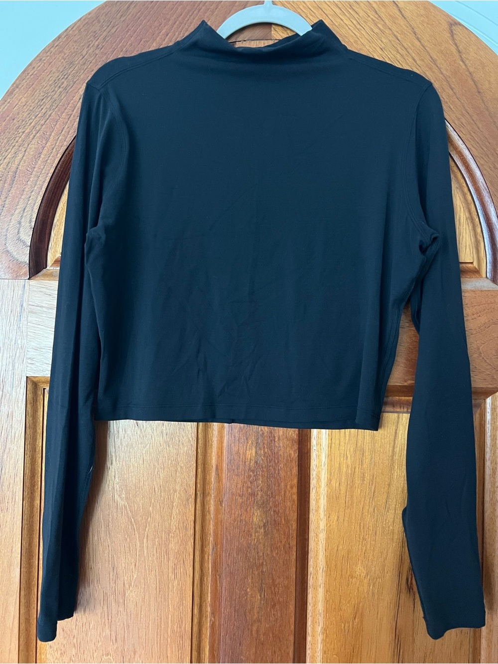 Lululemon All Aligned Mockneck Size 12 RT $78 Black